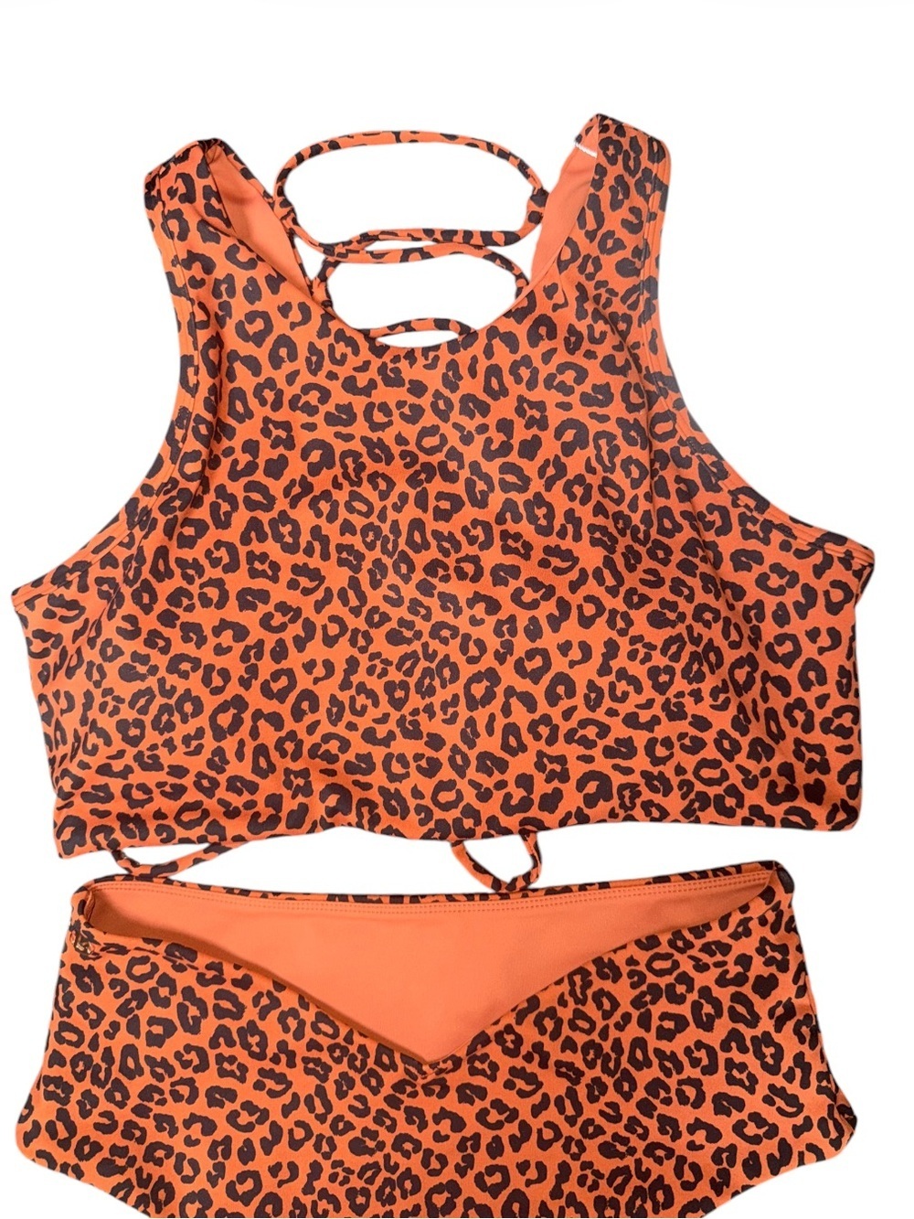Buffbunny Swim Suit  Leopard Animal Print Cheetah NWT/ NWOT - Picture 11 of 12